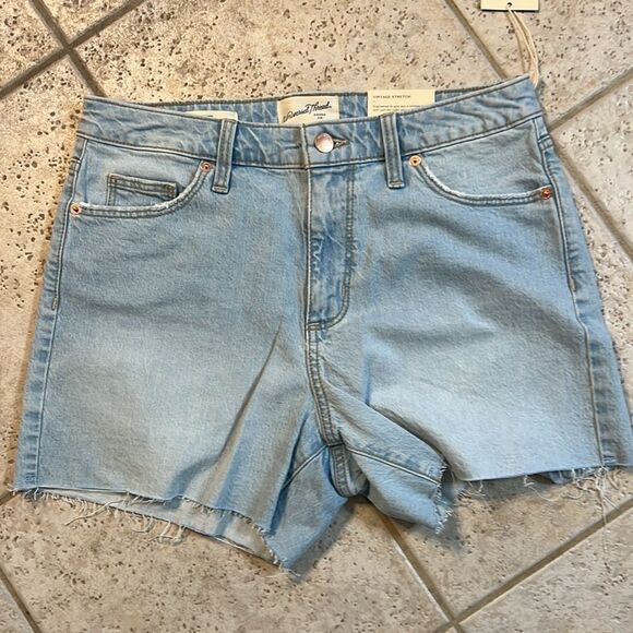 New Universal Thread denim Jean Shorts vintage midi C16 - Picture 3 of 7